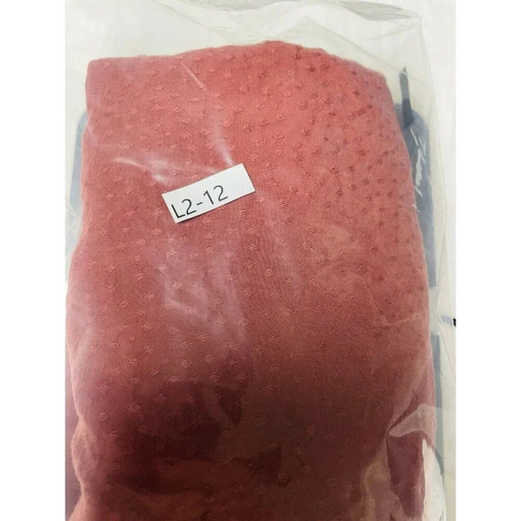 Ava & Viv Blouse Sz 2x Square Neck Peasant Rustic Lightweight Textured Thin Boho - Picture 8 of 9